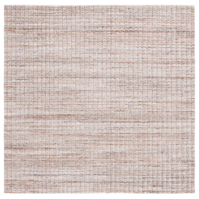 Msr7301 Mirage Martha Stewart 700 Hand Loomed Pet/Cotton Solid Color Rug in Beige