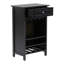 Kianna 57.1 cm Solid Wood Wine Bar Cabinet
