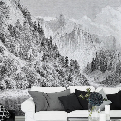 Cascada 2.5m x 2.5m Matte Mural