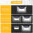 1 - Head LED Solar Powered Dusk to Dawn Outdoor Security Flood Light with Motion Sensor and Timer