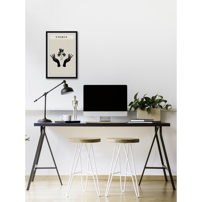 Everything Is Energy by Marmont Hill - Single Picture Frame Painting, 30cm H x 30cm W