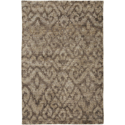 Dunsmore Performance Hand Knotted Jute/Sisal Ikat Rug