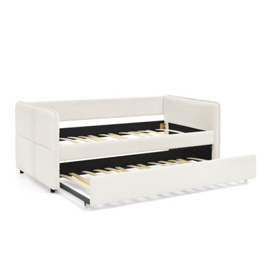 Vertical Stripe Daybed with Trundle