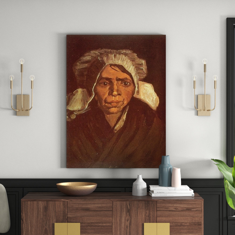 'Peasant Woman' by Vincent Van Gogh Painting Print