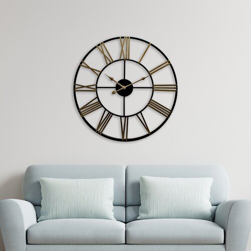 Wayfair | Black Wall Clocks You'll Love in 2023