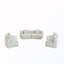 Canapé modulaire courbé 6 places avec coussins-133675006-133675007-133675013