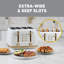 Grille-pain West Bend Timeless 4 tranches, en blanc / or