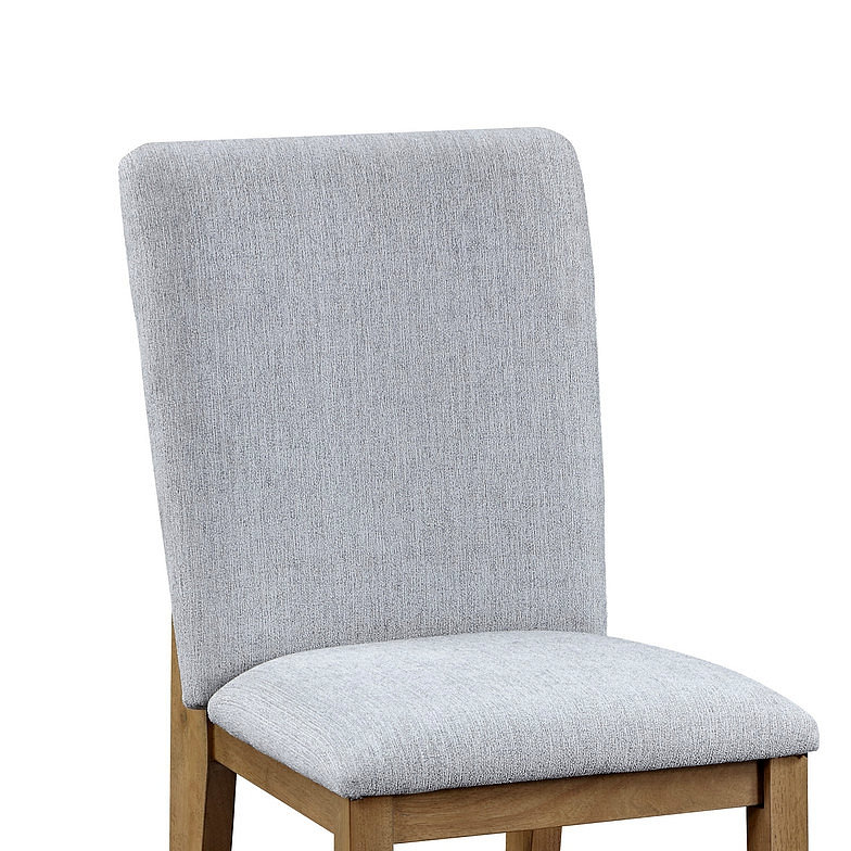 Chaise de salle à manger en lin 19 po