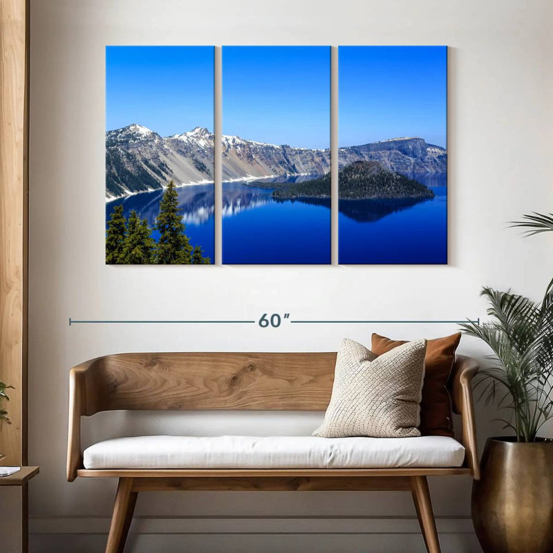 Alvord View Of Wizard Island, 32" H x 50" W