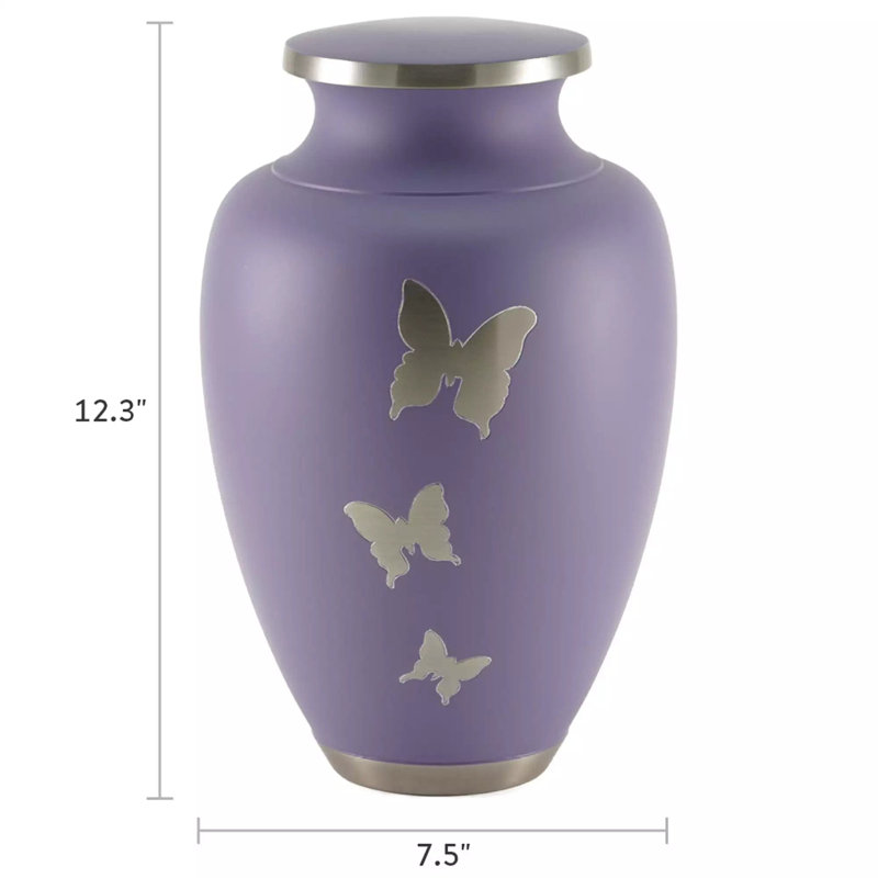 Grande urne adulte Aria Butterfly