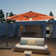 Eirlys 132'' Lighted Cantilever Umbrella with Crank Lift Counter Weights Included