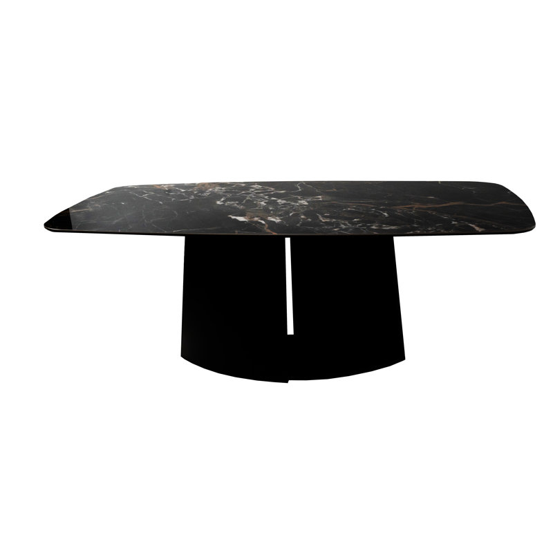 Calanda Metal Base Dining Table