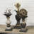 11.5'' H Wood Tabletop Candlestick
