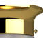 Mini-plafonnier encastré 1 lumière Marti-1119115415