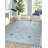 Contemporary Silver Flatweave Modern Hand-Knotted Cotton Area Rug-974257702