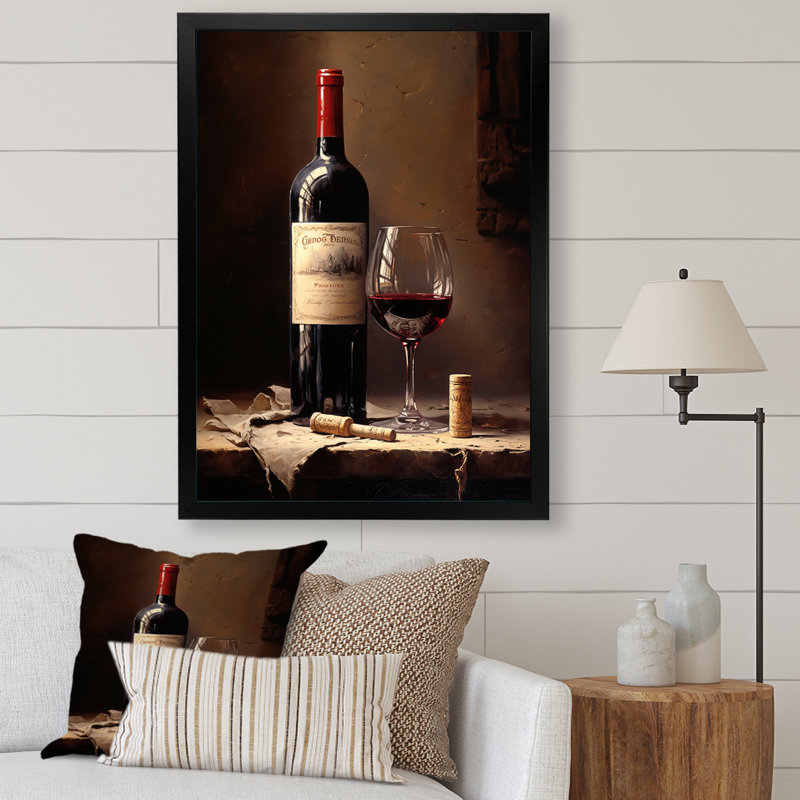 Barolos Body I sur impression sur toile, H 32 po x l 16 po x P 1 po, Cadre simple noir