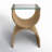 Melange Lenny Woven End Table