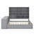 Daybed With Drawers ,Desk ,Shelves And Lights-512634482