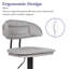 Tabouret pivotant à hauteur réglable Sivana