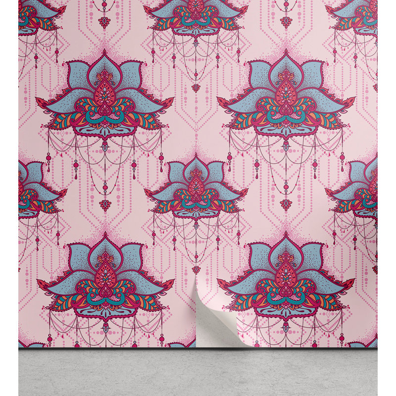 Rouleau de papier peint pelez et collez, L 13 po x L 100 po