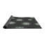 Tapis de zone noire à motifs-451599735