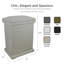 Boîte de dépôt Olgrah Home Accents-66048000