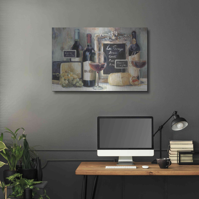 17 histoires «Les Fromages» par Marilyn Hageman, art mural en métal, H 24 po x l 36 po