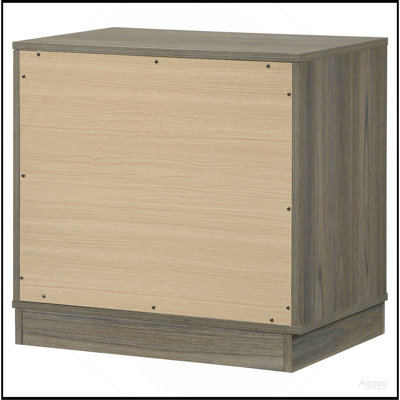 Table de chevet 2 tiroirs Edmondson