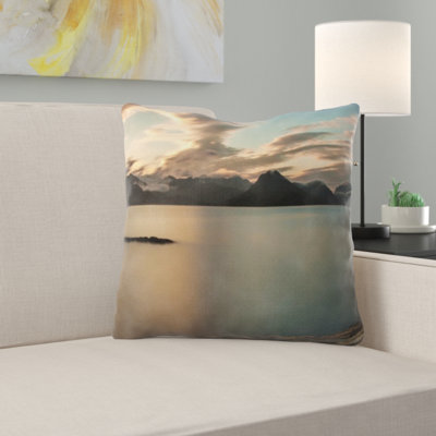 Coussin coucher de soleil