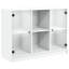 Paigelynn Sideboard White 102x37x75,5 cm Engineered Wood