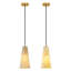 Luminaire suspendu pour cuisine en faux marbre-18608719
