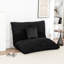 Fauteuil à billes sur le plancher, siège paresseux, adultes et, lecture, télévision, housse amovible, velours côtelé, chaise longue sous vide, salon, rembourrage en mousse souple, noir, peau-2053796892