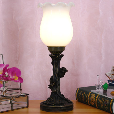 Aavyan Resin And Metal Desk Lamp