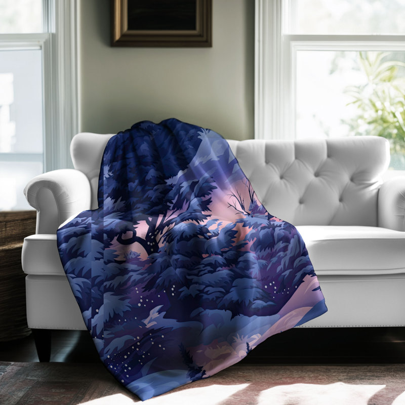 Throw Blanket, 50" W x 60" L