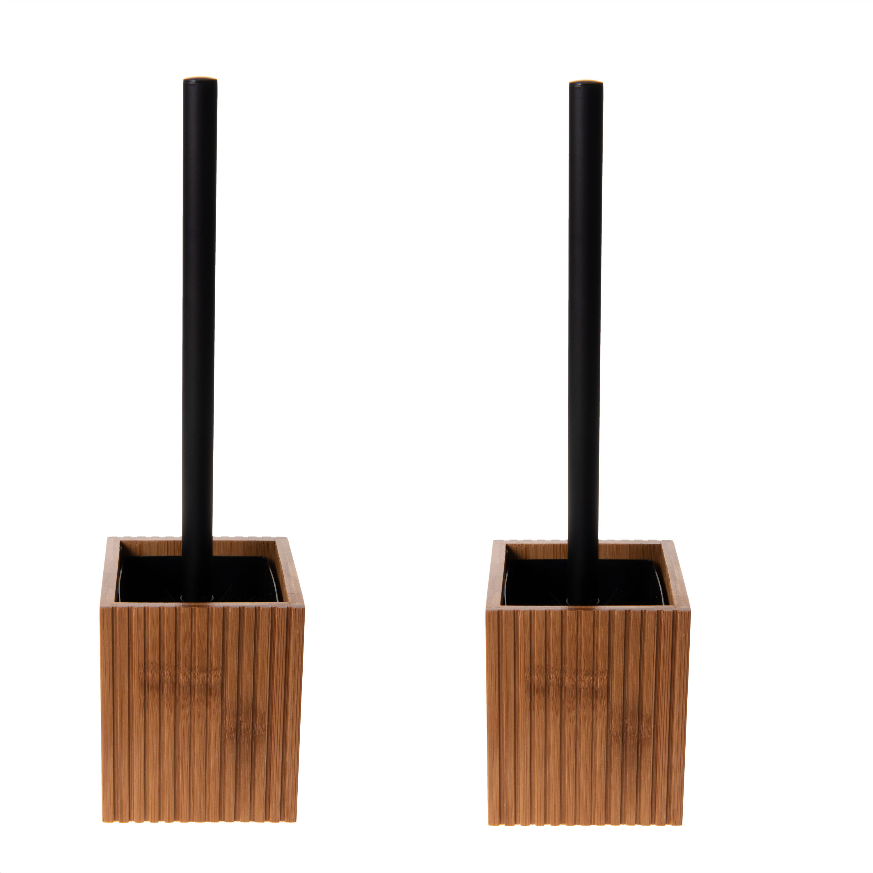 Wooden Toilet Brush with Stand