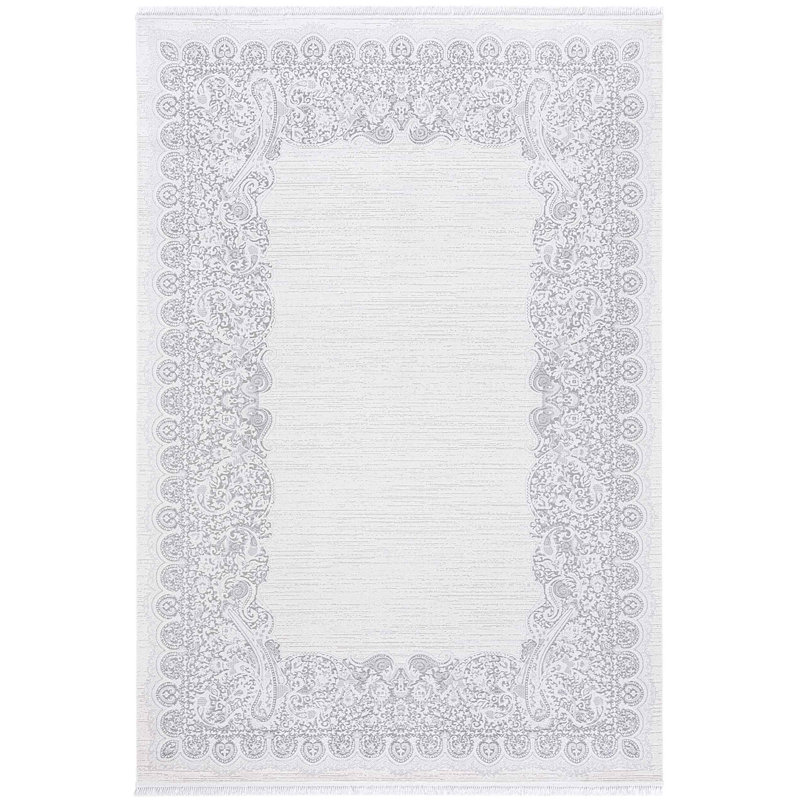 Tencel Oriental Indoor Rug, Rectangle 5'3" x 7'7"