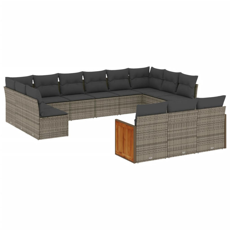 Ensemble de canapé de jardin Vidaxl