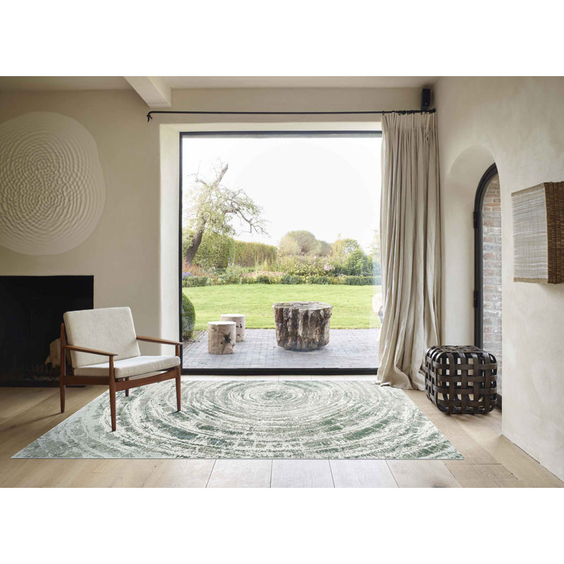 Nurullah Abstract Area Rug, Rectangle 200 x 290cm