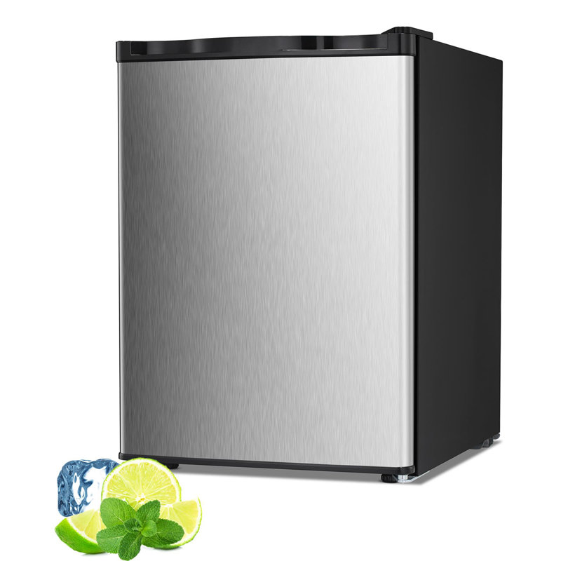 Congélateur vertical de 2,1 pieds cubes, Argent argent