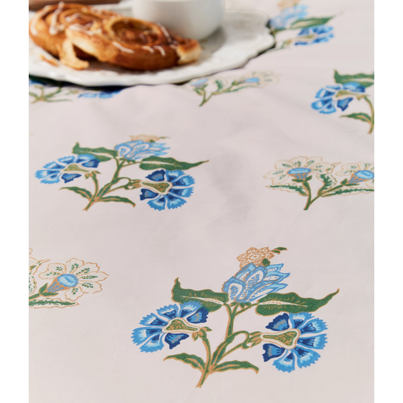 Chintz Floral Cotton Percale Duvet Cover Set, King Size Duvet Cover + 2 Pillowcases