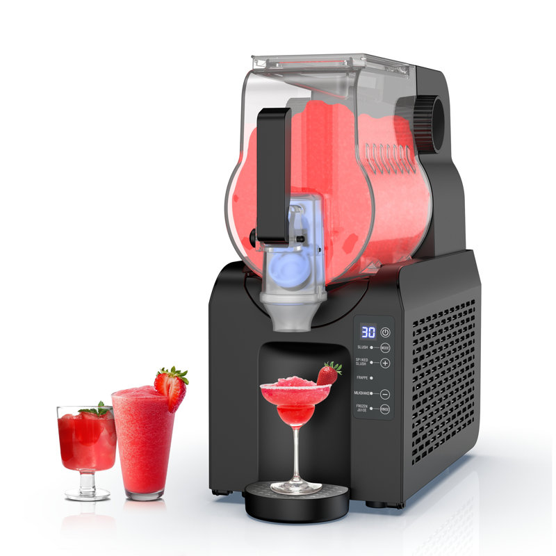 Machine à boue, 88 oz Machine à Slushy pour la maison, aucune glace nécessaire, machine à Slushie avec épaisseur de Smoothie réglable
