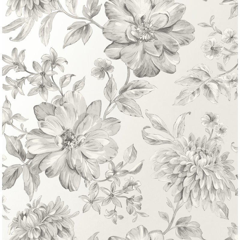 Cumberland 10m x 52cm Semi-Gloss Wallpaper Roll, Grey/Beige
