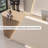 Modern Minimalist L-Shaped Corner Company Reception Desk