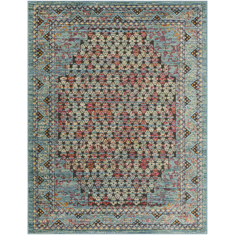 Amann Indoor Rug, Rectangle 2' x 3'