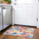 Machine Washable Indoor/Outdoor Claudian ACN1544 Peach Rug