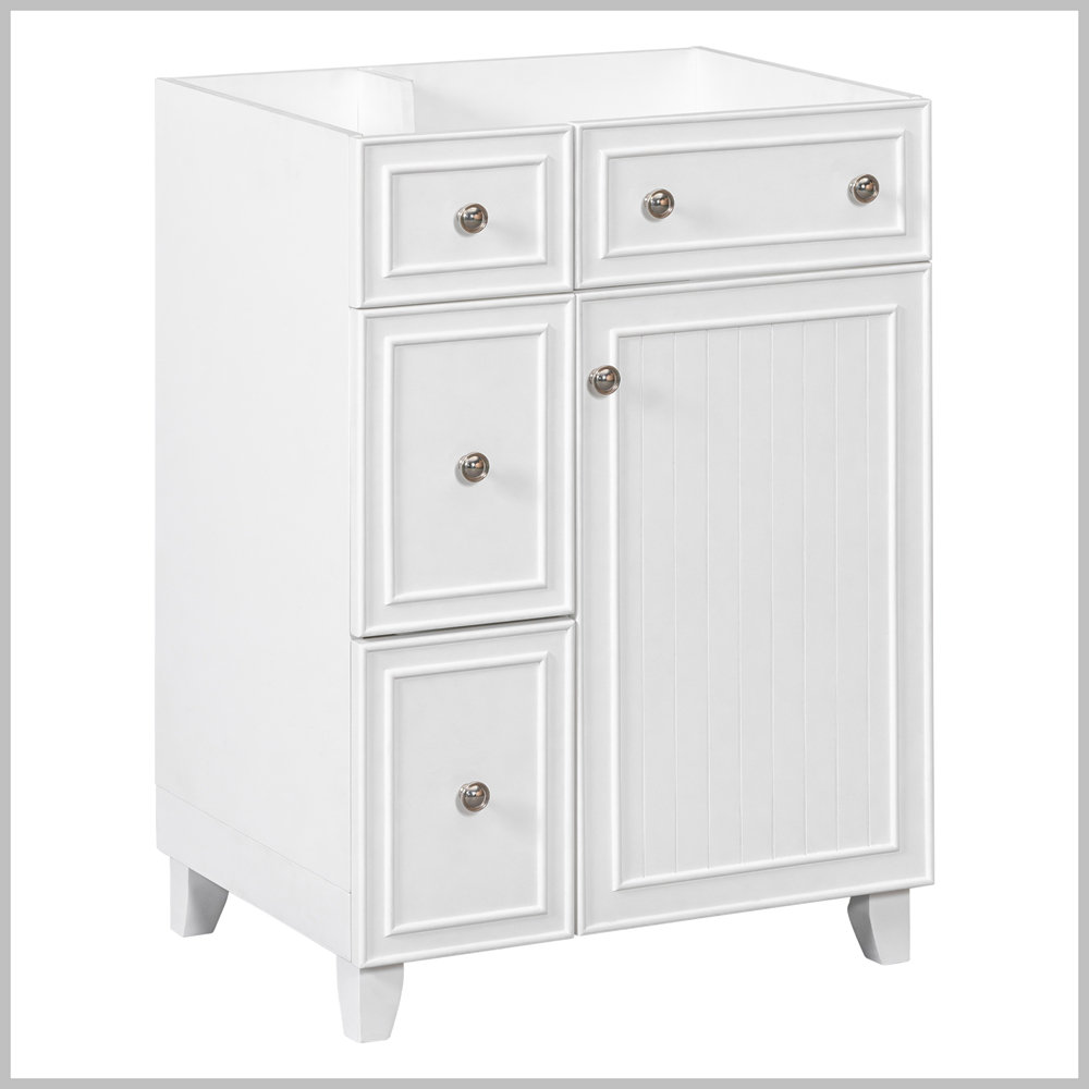 Winston Porter Modern Bathroom Vanity Cabinet | Wayfair