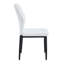 Ensemble de chaises de salle à manger ergonomiques avec dossier en polyuréthane et rembourrage confortable-129028255