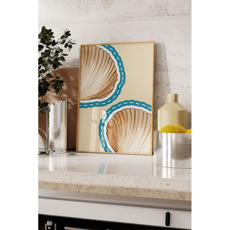 Peinture décorative encadrée
