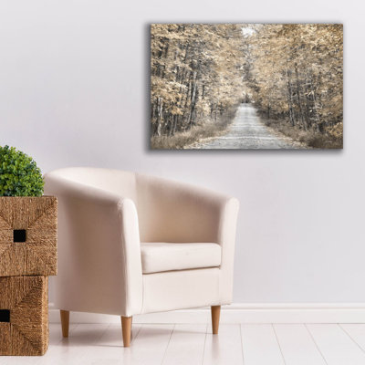 Epic Graffiti 'The Golden Road  ' by Lori Deiter, Canvas Wall Art, 40"x26"