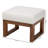 Arrihanna Jillien 21.3" Wide Square Footstool Ottoman